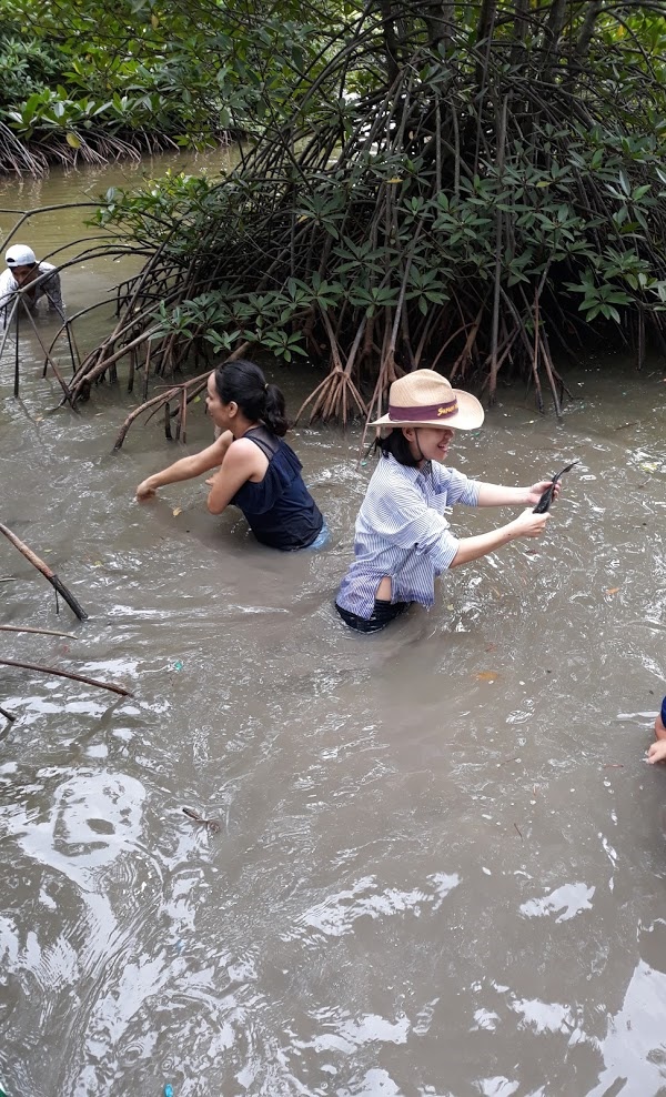 tham quan vuông tôm sinh thái Đất Mũi Cà Mau